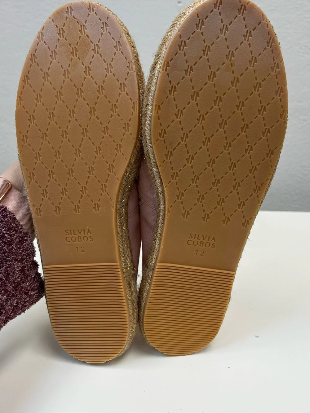 Silvia Cobos Soil Mocasines Slip On Floral Espadrille Flats - Size 12